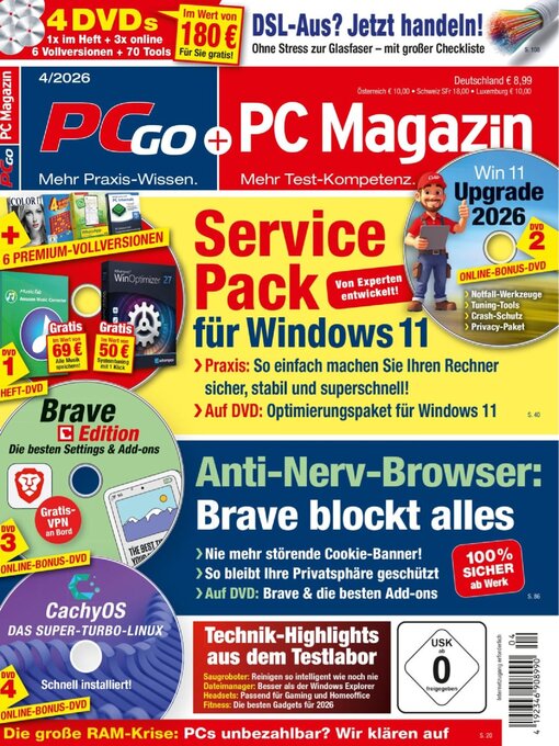 Title details for PC Magazin/PCgo by Weka Media Publishing GmbH - Available